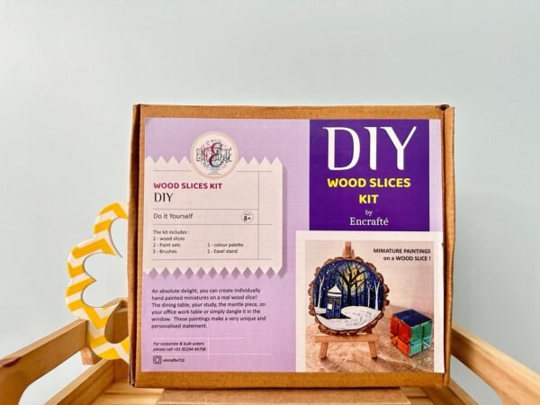 Encrafte Diy Wood Slices Kit