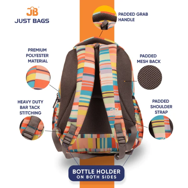 Just Bags Backpack Bk021S Multicolour - Image 3